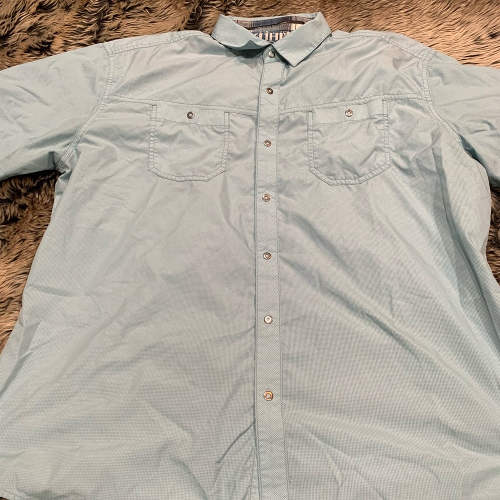 KUHL stealth
Color blue mist size XL